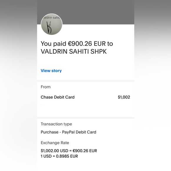 Custom made VALDRINSAHITI gown - Picture 9 of 12